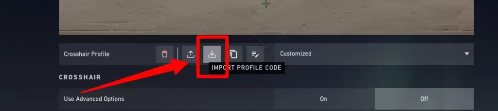 Valorant Crosshair Import
