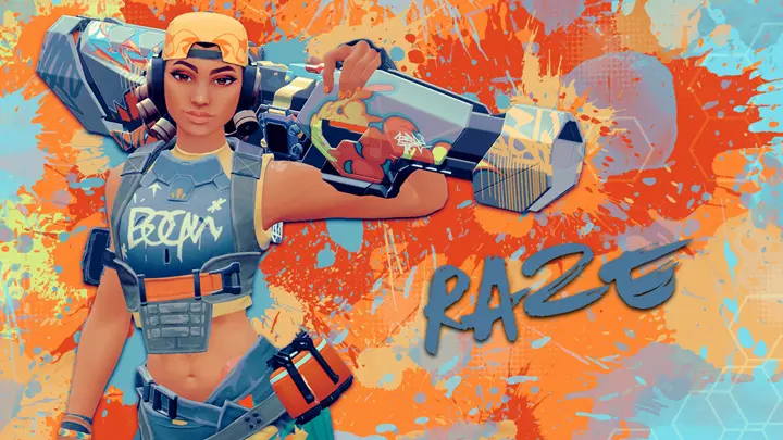 Raze Valorant Wallpaper