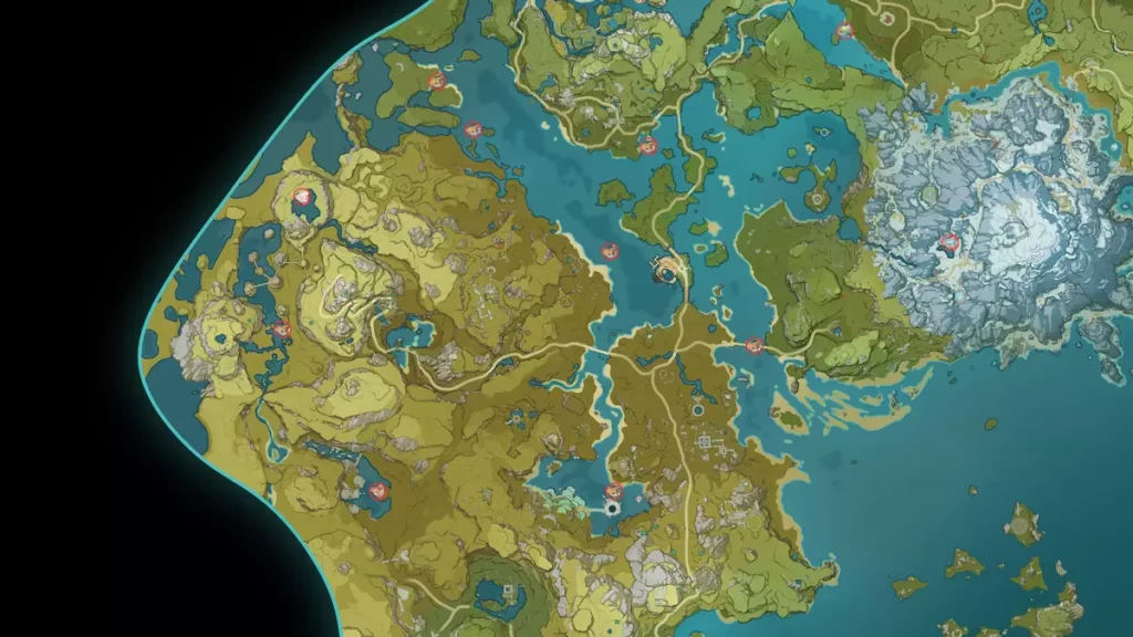 Fishing Spot in Liyue